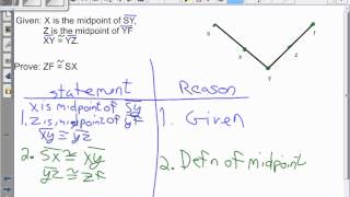 Proof Using Segment Congruence