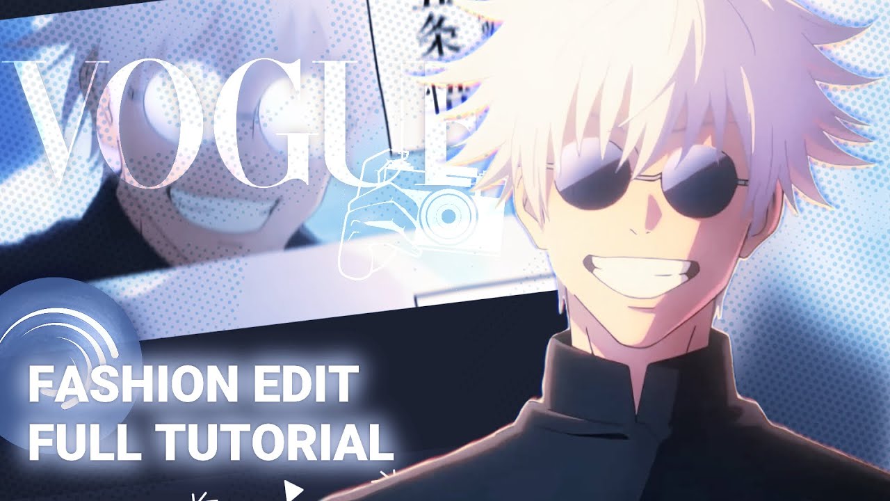 Gojo Edit Amv Fashion Full Tutorial Youtube