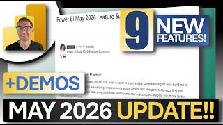 Power BI MAY 2026 Update ⚡9 New Features You Need to Know!!