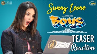 Sunny Leone Reaction Over Boys Movie Teaser || Shrihan | Sujith || Mitraaw Sharma || NS