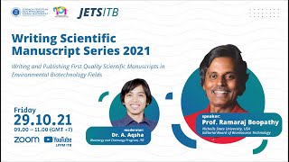 [WEBINAR-LIVE] Webinar Writing Scientific Manuscript Series Vol.1