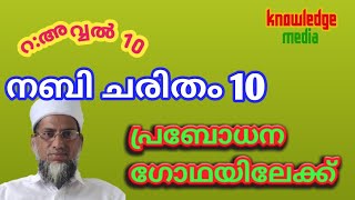 ഇസ്ലാമിക പ്രബോധനം നബി ചരിതം 10 ചിയ്യൂർ അബ്ദുൽ ജലീൽ മുസ്ലിയാർ