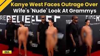 Grammys 2025: Kanye West Faces Criticism On Internet Over Wife Bianca Censori's Nude Look At Grammys