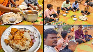 खुले आसमान के निचे Lunch ( Chicken और Rice ) | Khule Aasman ke Nihce Lunch | Village vlog