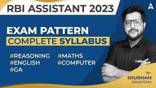 RBI Assistant Syllabus and Exam Pattern 2023