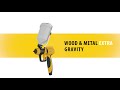 Wood & Metal Gravity Spray Attachment - Flexio 690 Extra Spray Kit