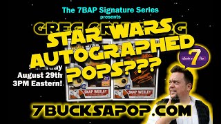Use the Force! Star Wars Signed Funko Pops! Greg Grunberg - The 7BAP Signature Series!