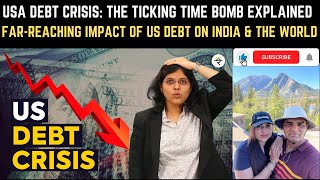 US Debt Crisis and its Impact on the Indian Stock Market | CA Rachana Ranade Namaste Canada Reaction