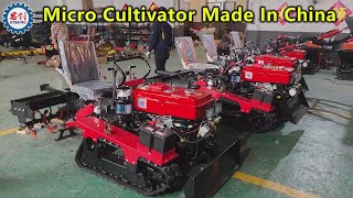 How To Operate The Mini Crawler Type Micro Cultivator