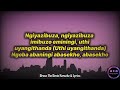 Abasekho karaoke & Lyrics - Thukuthela ft Jazzworx & GL_Ceejay 