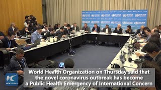 WHO: novel coronavirus outbreak a global health emergency
