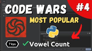 Vowel Count - Codewars Popular Katas SOLVED #4