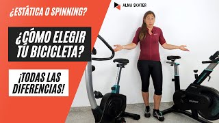 🤷‍♀️ Bicicleta 【 Estática o Spinning】🤔 Cuál es MEJOR❓ ❓