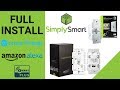 Smart Switch Install (Single Pole) | SmartThings & Alexa Set-Up