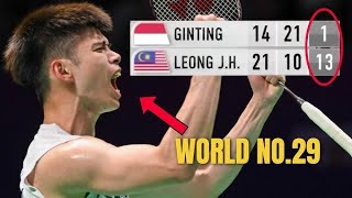 Is LEONG Jun Hao a New Malaysian Beast??? _ LEONG Jun Hao Vs Anthony Sinisuka GINTING