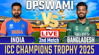 🔴Live:India vs Bangladesh ICC Champion Trophy Live | IND vs BAN | Live Cricket Match Today | Cricket