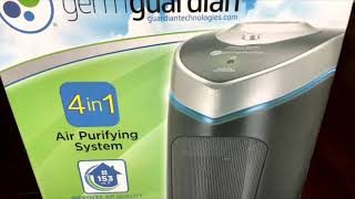 GermGuardian 4-in-1 Air Purifier video review by Sergio