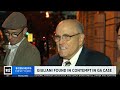 rudy giuliani found in contempt of court