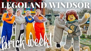 LEGOLAND WINDSOR BRICK WEEK 2023! | VLOG | Creative Lab Show, Puppet Show \u0026 Our Favourite Rides!