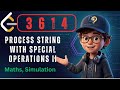 LeetCode 3614 : Process String with Special Operations II | Reverse Tracing Math | Java C++ Python