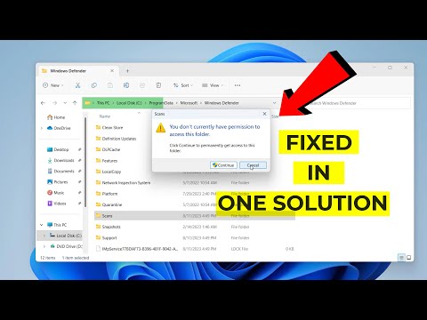 Fix You Don’t have permission to Access This folder | FIXED