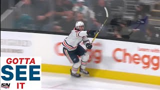GOTTA SEE IT: Connor McDavid Takes Feed From Mike Smith And Scores Overtime-Winner