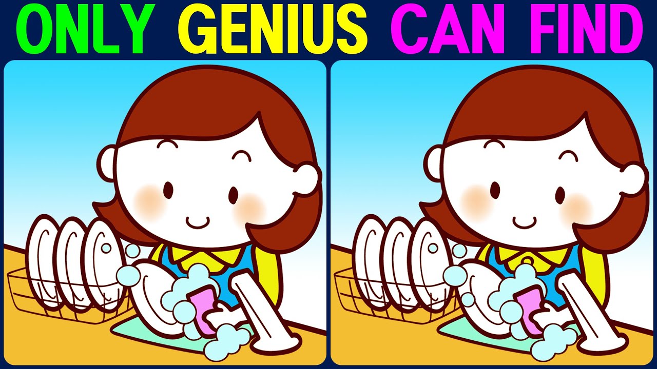 Only Genius Can Spot The Difference Youtube