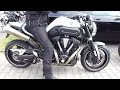 yamaha mt 01 start up and akrapovic sound * playlist u0026 subscribe