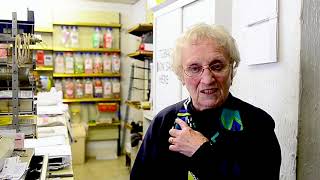 Elderly Shopkeeper Defends Local Newsagent Against Robber!