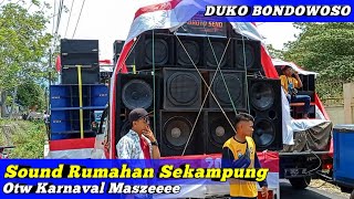 Kampung Sound Rumahan || Daftar Hadir Karnaval Desa Duko Bondowoso