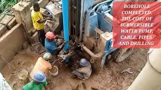 Building in Kumasi, Ghana || BOREHOLE AND ITS COST