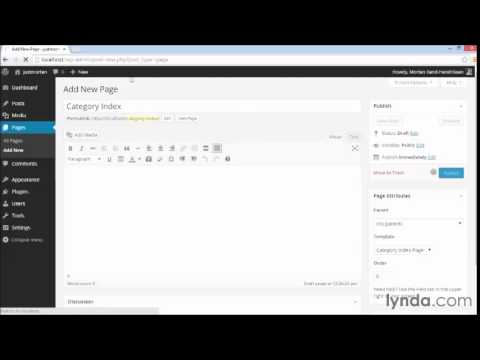 7-Creating a category index page of wordpress 7-Creating a category index page of wordpress