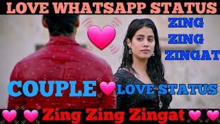 Zingaat (झिंगाट) : Dhadak | Janhvi & Ishan | Karan Johar | Love_Whatsapp Status.