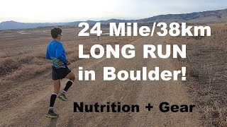 Long Run 24 miles/38km: Spring Energy Nutrition Plan and CamelBak Gear Testing | Sage Canaday
