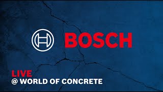 Bosch Power Tools World of Concrete 2024 Live Stream