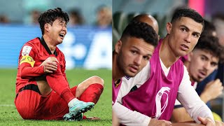 Ronaldo's Reaction On Son Heung-min Crying Badly Portugal Match Son Crying Korea vs Portugal Fifa
