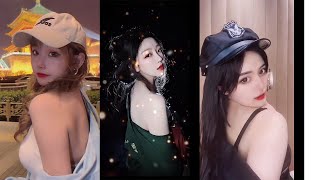 【抖音 露肩秀合集】老肩巨滑，是真的很滑！Girls exposed shoulder！