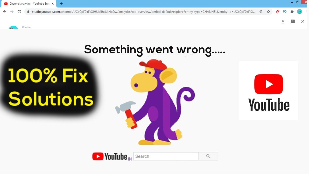 How To Fix YouTube Oops Something Went Wrong Error In Windows 7/8/10 ...