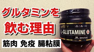 【グルタミン】を飲む理由　何故グルタミンで健康になるのかを解説