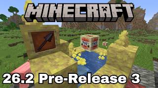 Attribute Swapping Gone Soon | Minecraft 26.2 Pre-Release 3