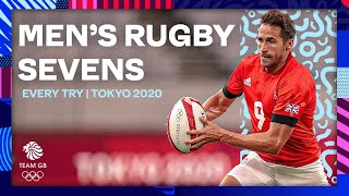 TRY-FEST 🏉 | Every Try Scored By Team GB's Rugby 7s Men's Team | Tokyo 2020