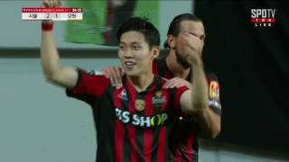 FC서울 황현수 - FC서울 커리어 첫골 | Hwang Hyunsoo - First Goal for FC Seoul (2017)