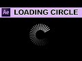 Loading Circular Animation Loop - Adobe After Effects Tutorial