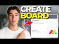 How To Create A New Board In Monday.com (Tutorial 2026)