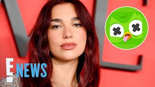 Dua Lipa Mourns Duolingo Owl, Duo’s Cause of Death Revealed | E! News