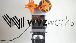 WYZworks (WY-680) Semi Automatic Cup Sealer Installation Tutorial