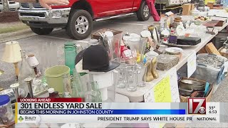 301 Endless Yard Sale starts Friday in Johnston County