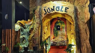 Dinner with family at tirupur's first jungle theme restaurant...