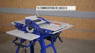 Tendotools - Belmash SDM2500 saw table \u0026 planer technicals