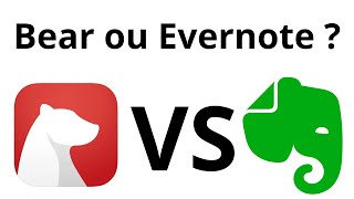 Bear : L'outil ultime de prise de notes - Un face-à-face avec Evernote